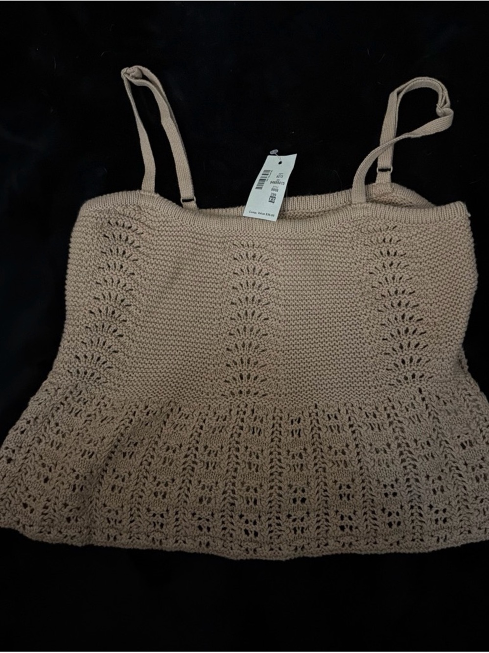 Aeropostale tan NWT tank